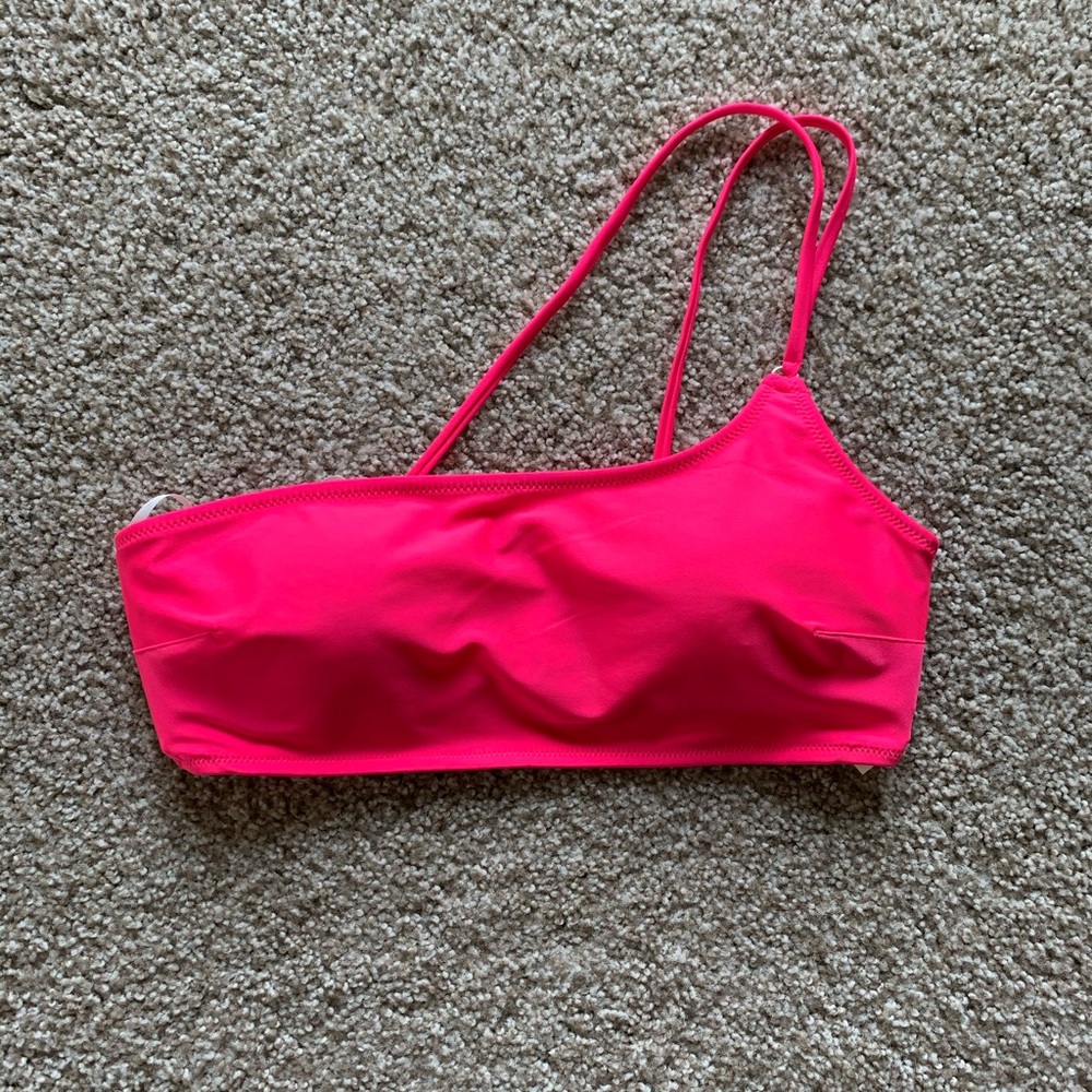 Pink aerie bikini top
